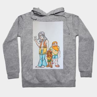 Sword and sorcery hippies Hoodie